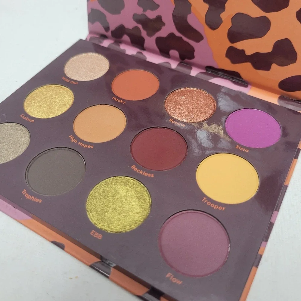NEW No Box Colourpop Good Sport Pressed Powder Eyeshadow Palette 12‎ Shades